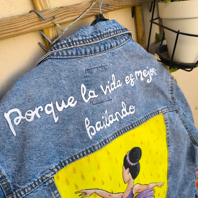 chaqueta personalizada iborrero custom denim jacket regalos personalizados originales