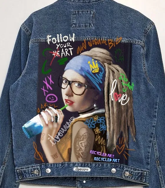 chaqueta personalizada iborrero custom denim jacket regalos personalizados originales