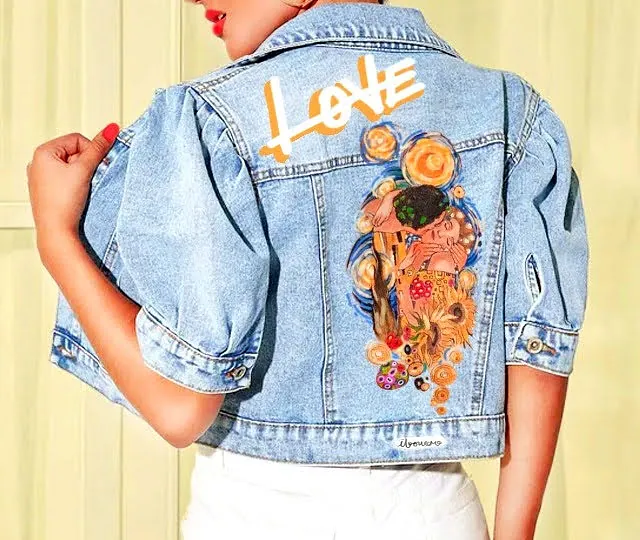 chaqueta personalizada iborrero custom denim jacket regalos personalizados originales