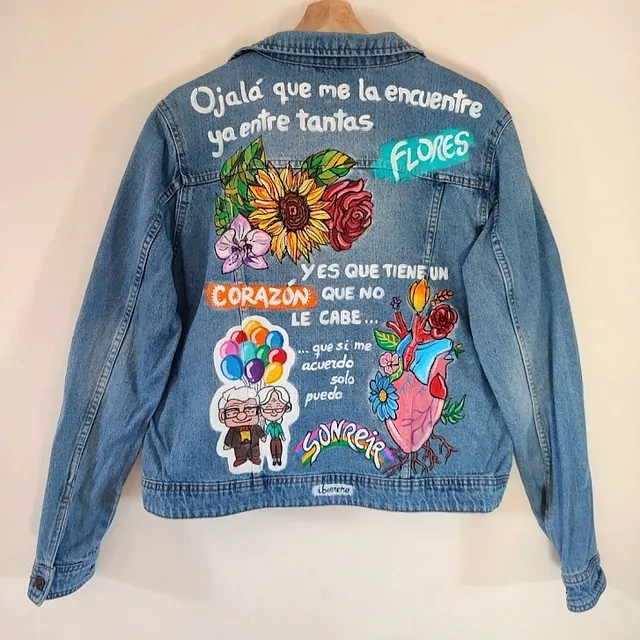 chaqueta personalizada iborrero custom denim jacket regalos personalizados originales